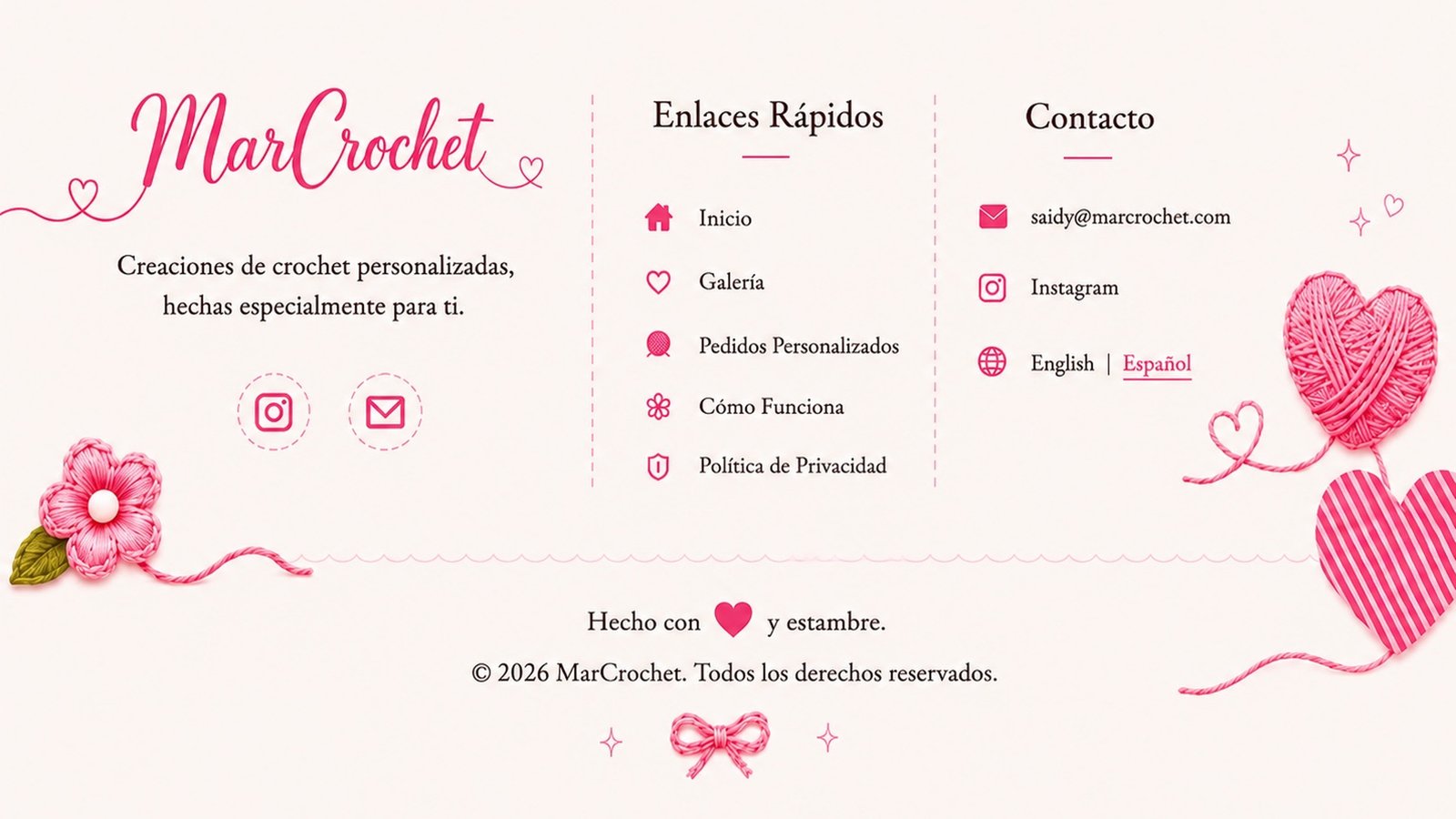 MarCrochet Spanish footer