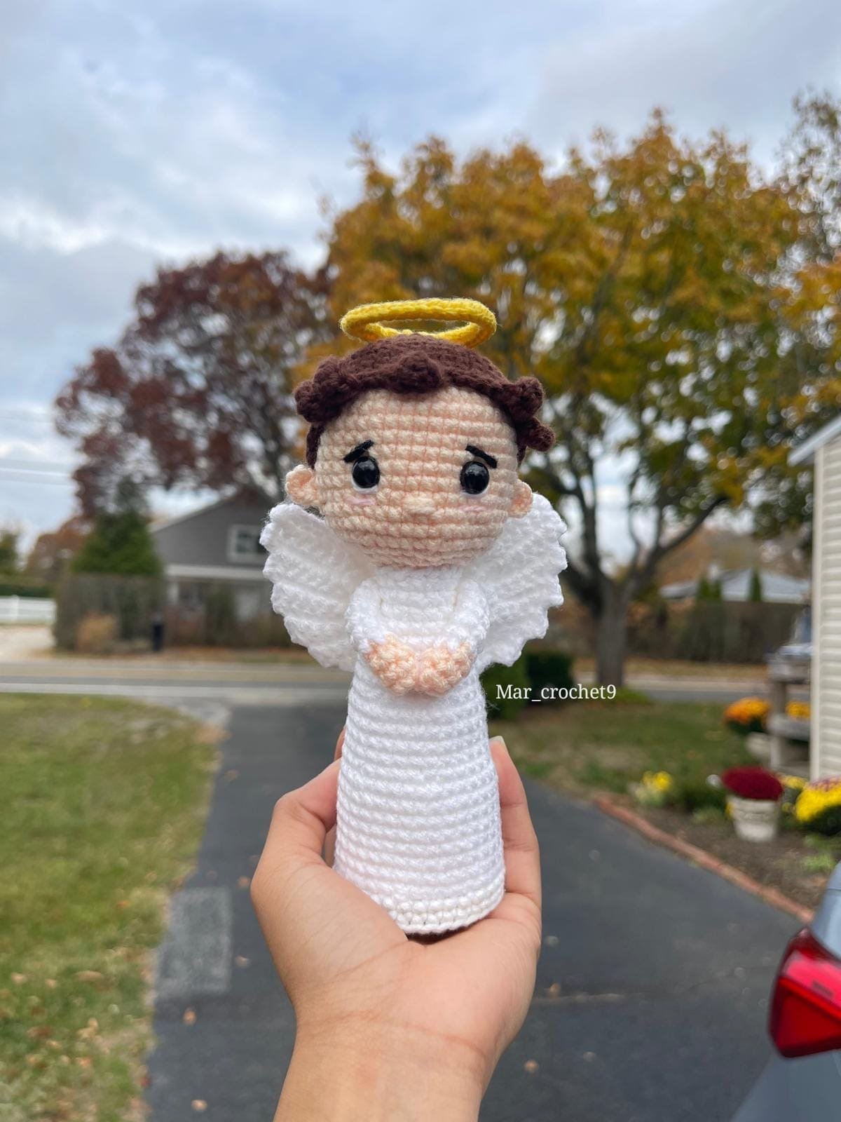 Ángel de crochet